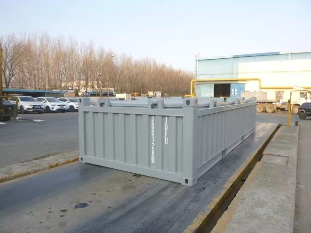 20 英尺硬開頂半高箱（L-9016）